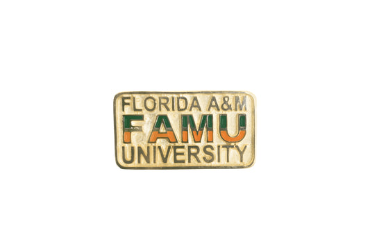 14k Florida A&M University Pin