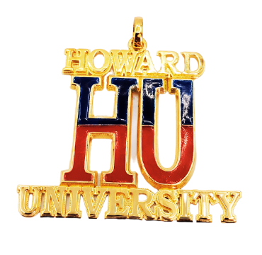 Howard University "HU" Pendant-Large