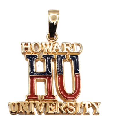 Howard University "HU" Pendant-Small